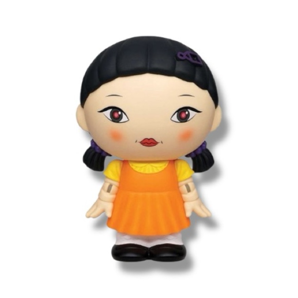 Squid Games Doll Young-hee Savings Coin Piggy Bank Home Decor K